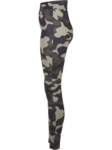 Urban Classics Urban Classics Damen Ladies High Waist Camo Tech Leggings in dark camo