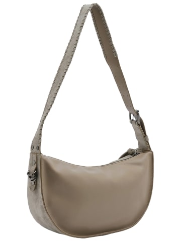 FREDsBRUDER Handtasche Whipstitch Soul Hobo in Taupe