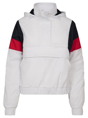 Urban Classics Leichte Jacken in white/navy/fire red