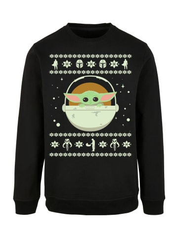 F4NT4STIC Sweatshirt Star Wars The Mundalorian Christmas in schwarz