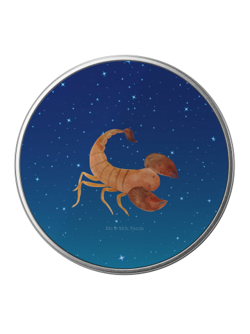 Mr. & Mrs. Panda bonbondose Sternzeichen Skorpion ohne Spruch in Sternenhimmel Blau