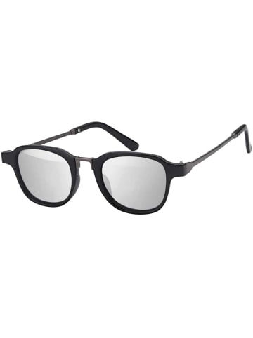 BEZLIT Herren Sonnenbrille in Silber Schwarz