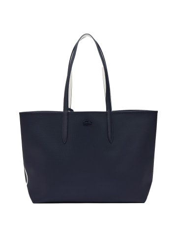 Lacoste Anna - Wende-Shopper 17" 35 cm in marine 166 farine