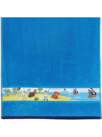 Erwin Müller Frottier Kinder-Badetuch in blau