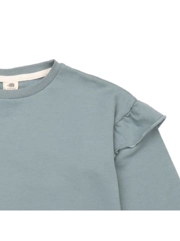 Walkiddy Sweatshirt Green - Ruffle Sweatshirt