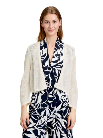 Betty Barclay Sommer-Strickjacke mit 3/4 Arm in Rohweiß