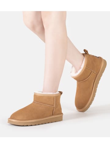EVERAU Australia Ultra Mini Classic Stiefel Finch in Kastanie