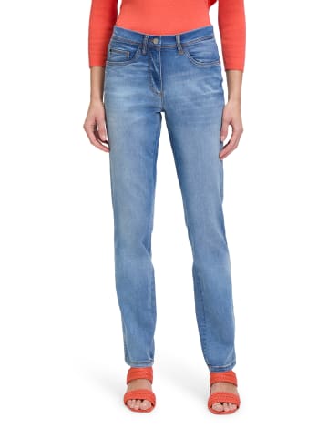 Betty Barclay Stretch-Hose mit elastischem Bund in Light Blue Denim