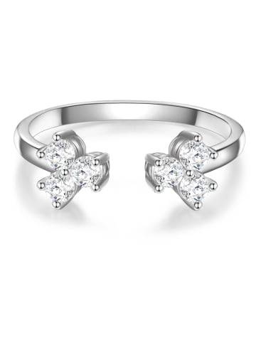 Glanzstücke München Ring aus Sterling Silber mit Zirkonia in silber