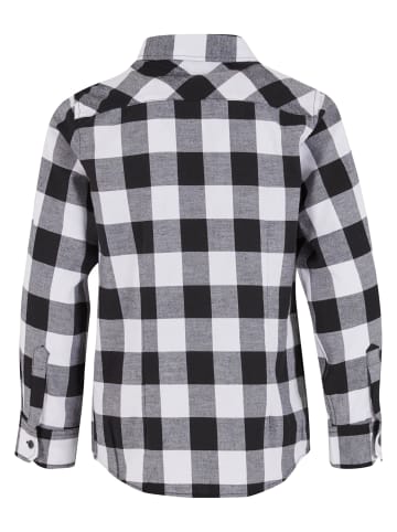Urban Classics Urban Classics Herren Boys Checked Flanell Shirt in black/white