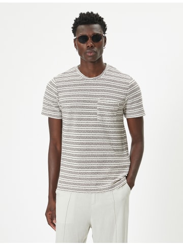 KOTON T-shirt in Braun