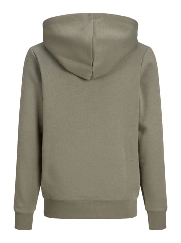 JACK & JONES Junior Kapuzenpullover in Vetiver