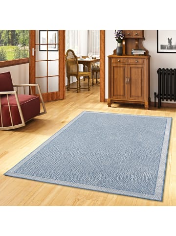 Pergamon In- & Outdoor Teppich Hampton in blau