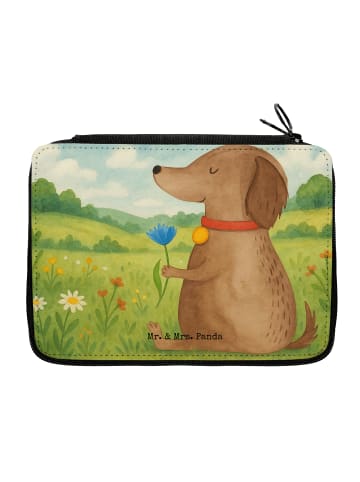 Mr. & Mrs. Panda Etui Hund Blume Design ohne Spruch in Weiß