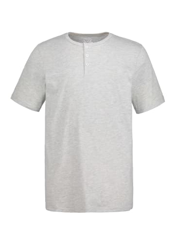 JP1880 Kurzarm T-Shirt in grau melange