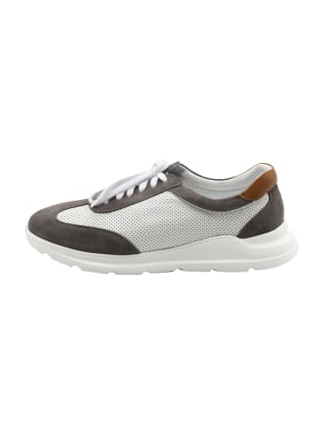 MO Low Top Sneakers in Weiss Mehrfarbig Grau