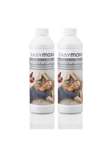 EASYmaxx EASYmaxx Teppichshampoo, 2er Set