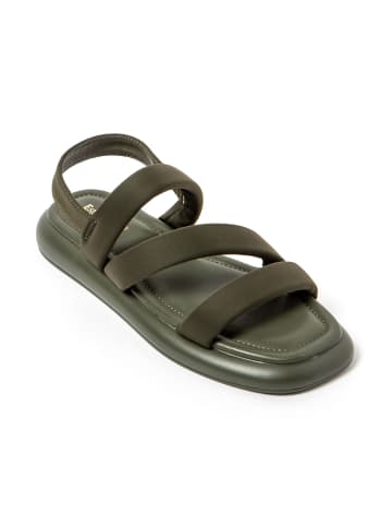 Espargatas by Brasileras Sandalen "Kina" in Militärgrün