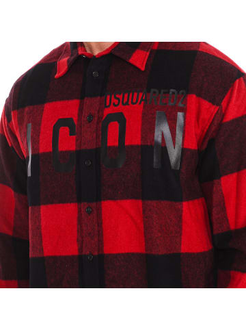 Dsquared2 Hemd in Red