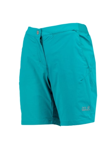 Jack Wolfskin Hose Hilltop Trail Shorts Hiking in Blau