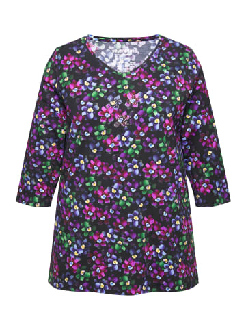 Ulla Popken Shirt in schwarz