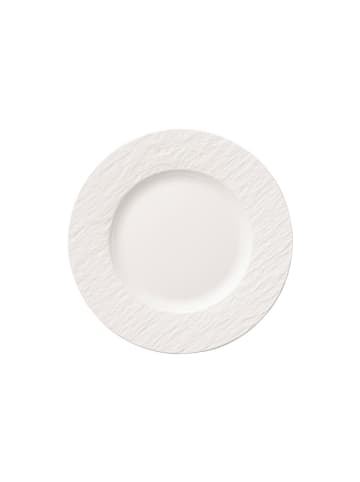 Villeroy & Boch Frühstücksteller Manufacture Rock blanc in weiß