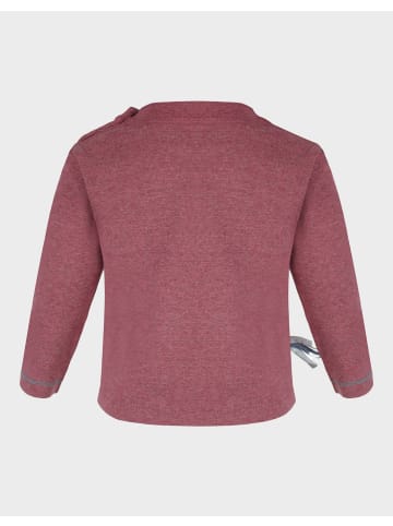 OrganicEra Baby Langarm Shirt in Bordeaux Melange