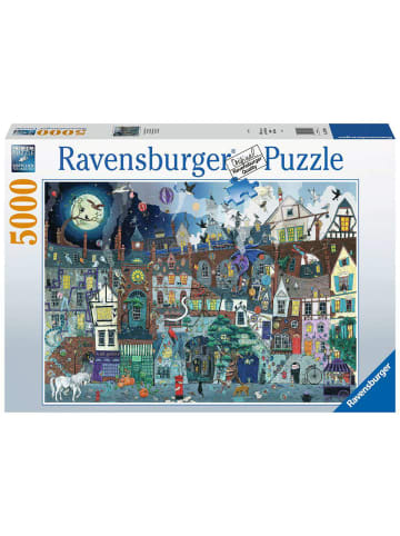 Ravensburger Puzzle 5.000 Teile Die fantastische Straße Ab 14 Jahre in bunt