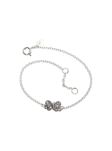 SILBERKETTEN-STORE 925 Silber Armband "Schmetterling"