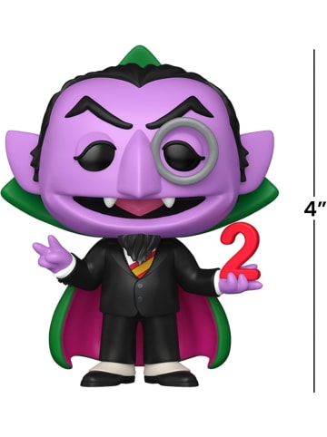 Funko Pop Sesamstraße  The Count 1792 None Vinyl Sammelfigur 3+