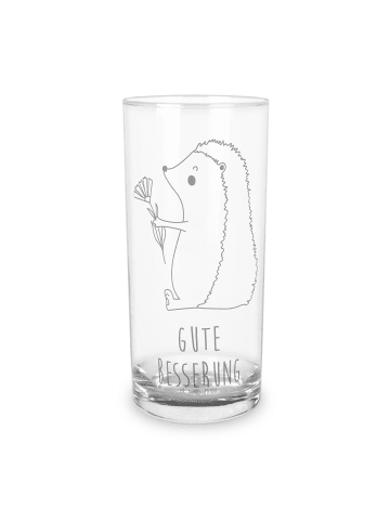 Mr. & Mrs. Panda Tumbler Igel Blumen mit Spruch in Transparent
