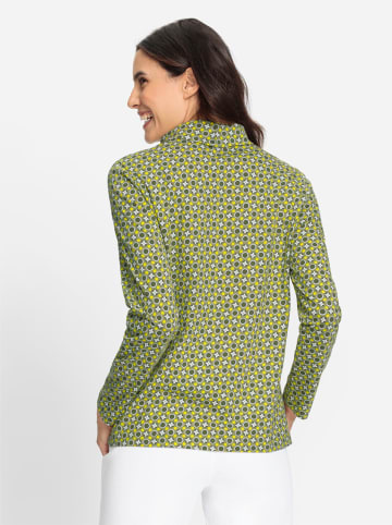 WITT WEIDEN Rollkragenshirt in ecru-schilf-bedruckt