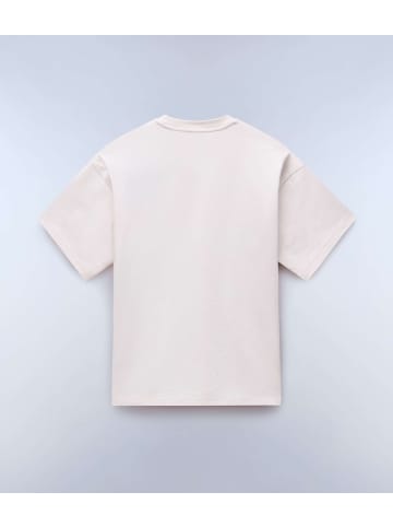 Napapijri T-Shirt "S-Fiora Ss" in Weiß