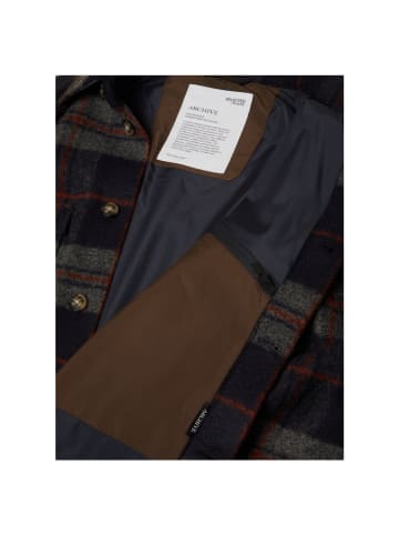 Selected Langarmhemd in Navy Blazer