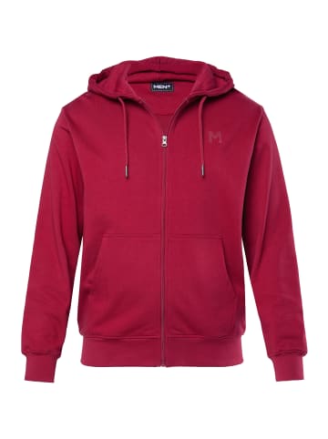 Men Plus Sweatshirt in burgunderrot