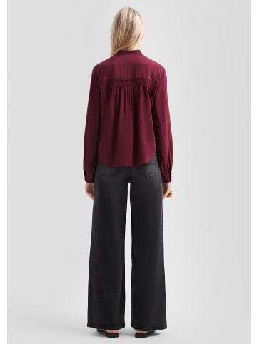 QS Bluse in 3900_bordeaux