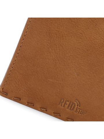 PICARD Ranger 1 Geldbörse RFID Schutz Leder 11.5 cm in cognac