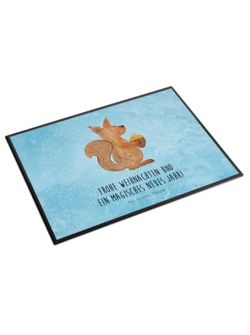 Mr. & Mrs. Panda schreibtischunterlage Eichhörnchen Weihnachtsze... in Eisblau