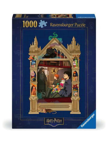 Ravensburger Puzzle 1.000 Teile Erwachsenenpuzzle 1000 Teile - Harry Potter auf dem Weg nach Hogwarts Ab 14 Jahre in bunt
