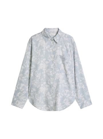 Marc O'Polo Bedruckte Bluse loose in Light Blue