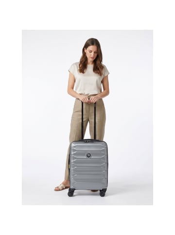 Delsey Meteor 4 Rollen Kabinentrolley 55 cm mit Dehnfalte graphite