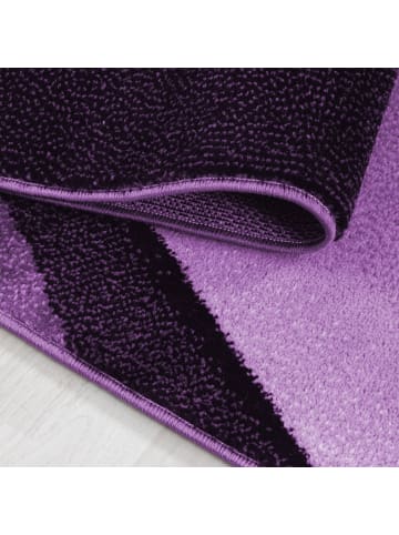 KADIMA DESIGN Teppich Kurzflor Waschbar Ombre INN Strapazierfähig OEKO-TEX in Violett
