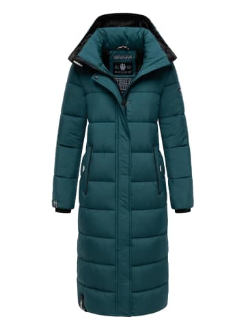 Navahoo Steppmantel Isalie in Ocean Green