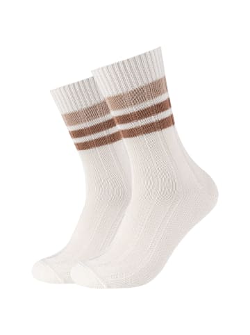 camano Socken 2er Pack warm & cozy in offwhite