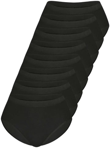 Sassa 8er Sparpack Slip Midi in black black