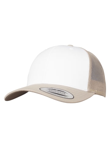  Flexfit Trucker - Classic in khaki/white/khaki