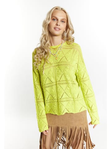 IZIA Strickpullover in Limette