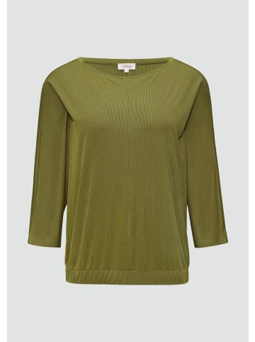 s.Oliver T-Shirt in 7774_guacamole
