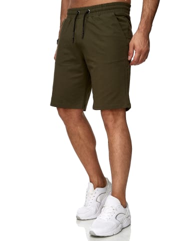 RESLAD Shorts Basic Sweathose in khaki