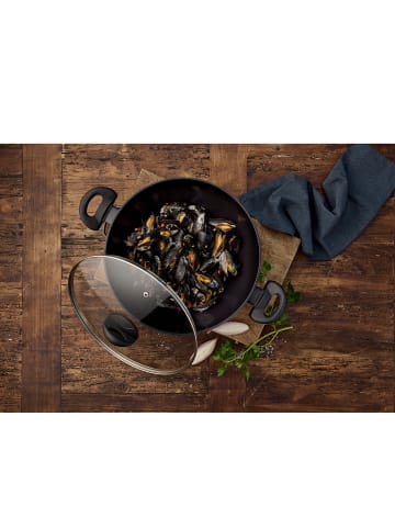 Funktion Brattopf Ceramica in Schwarz